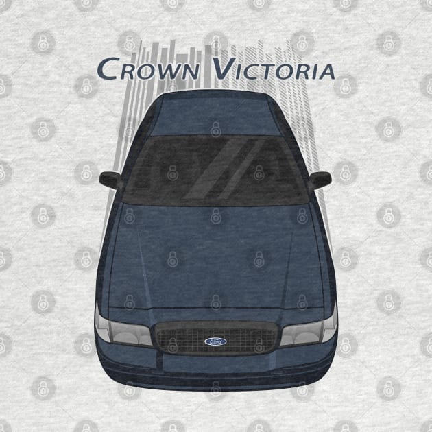 Ford Crown Victoria Police Interceptor - Norsea Blue by V8social
